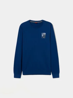 LION OF PORCHES Sweats^Sweater de algodão com logo