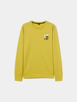 LION OF PORCHES Sweats^Sweater de algodão com logo