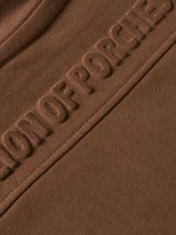 LION OF PORCHES Sweats^Sweater de algodão decote redondo