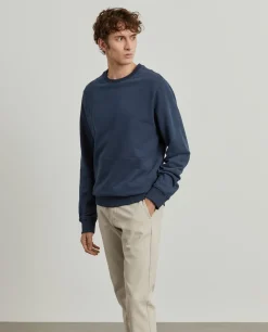 LION OF PORCHES Sweats^Sweater de algodão decote redondo
