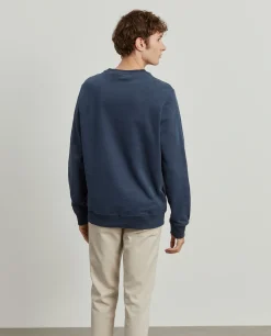 LION OF PORCHES Sweats^Sweater de algodão decote redondo