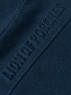 LION OF PORCHES Sweats^Sweater de algodão decote redondo