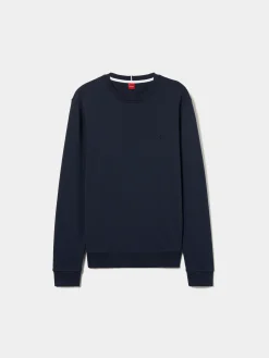 LION OF PORCHES Sweats^Sweater de algodão decote redondo