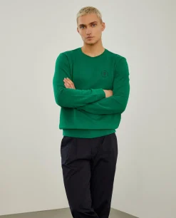 LION OF PORCHES Sweats^Sweater de gola redonda em algodão