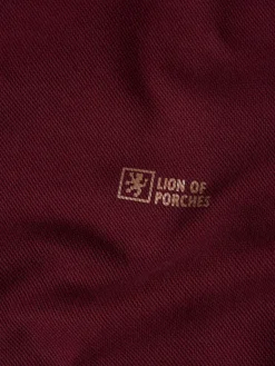 LION OF PORCHES Sweats^Sweater decote redondo em malha piqué
