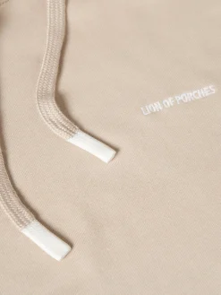 LION OF PORCHES Sweats^Sweater em algodão com capuz