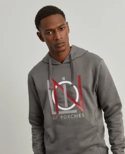 LION OF PORCHES Sweats^Sweater estampada com capuz