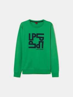 LION OF PORCHES Sweats^Sweater estampada de algodão