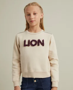 LION OF PORCHES Camisolas^Sweater Lion em algodão