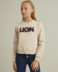 LION OF PORCHES Camisolas^Sweater Lion em algodão