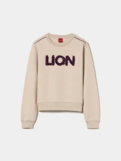 LION OF PORCHES Camisolas^Sweater Lion em algodão
