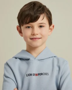 LION OF PORCHES Sweats^Sweater com capuz
