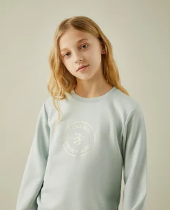 LION OF PORCHES Camisolas^Sweater manga comprida com estampado