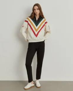 MULHER LION OF PORCHES Sweats^Sweater às riscas Lion x FDI