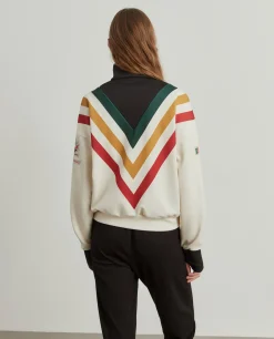 MULHER LION OF PORCHES Sweats^Sweater às riscas Lion x FDI