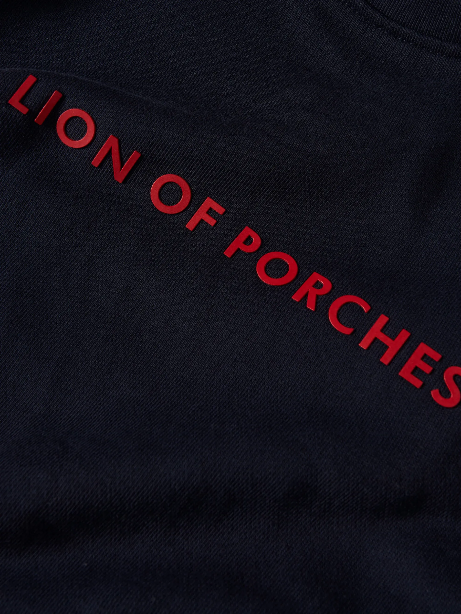 LION OF PORCHES Sweats^Sweatshirt de algodão com logotipo