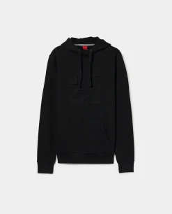 LION OF PORCHES Sweats^Sweatshirt com capuz mistura de algodão