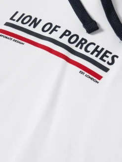 LION OF PORCHES Sweats^Sweatshirt de algodão com capuz