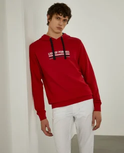LION OF PORCHES Sweats^Sweatshirt de algodão com capuz
