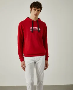 LION OF PORCHES Sweats^Sweatshirt de algodão com capuz