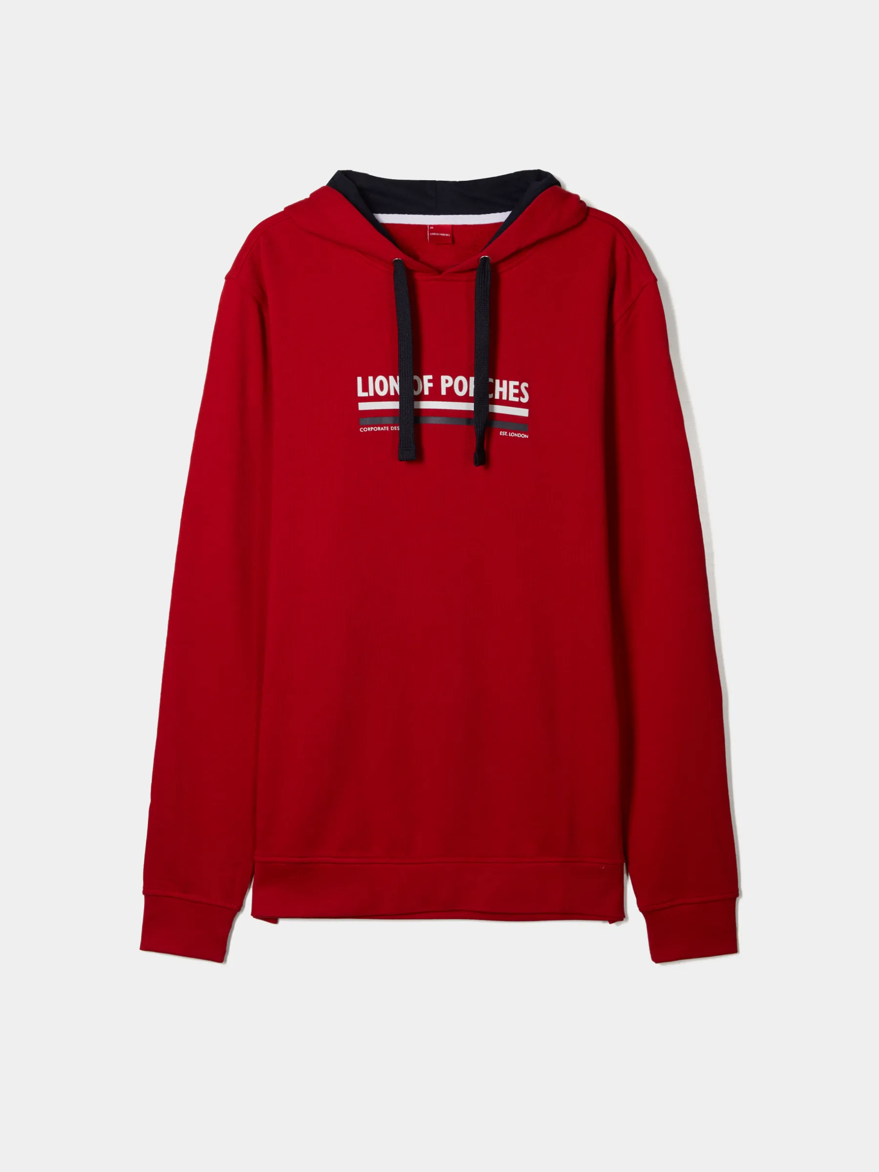 LION OF PORCHES Sweats^Sweatshirt de algodão com capuz