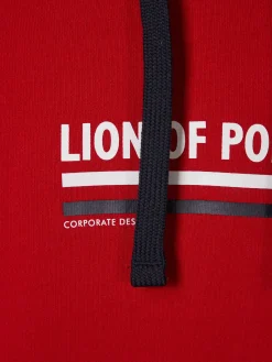 LION OF PORCHES Sweats^Sweatshirt de algodão com capuz