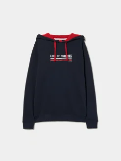 LION OF PORCHES Sweats^Sweatshirt de algodão com capuz