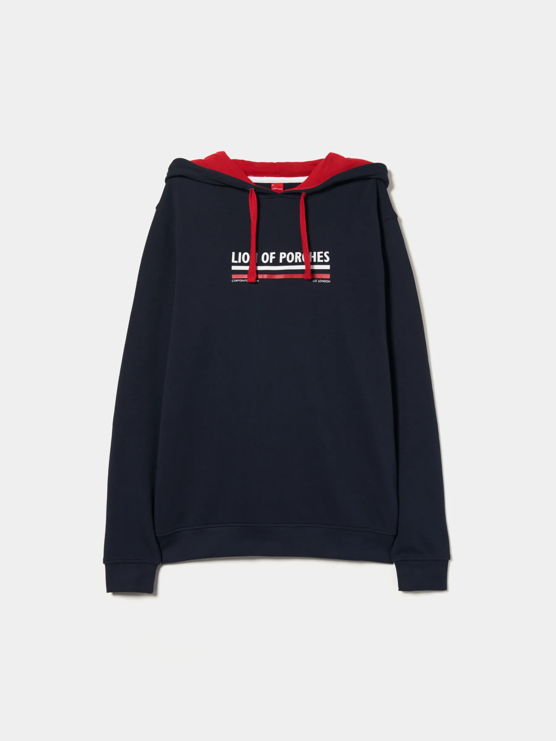 LION OF PORCHES Sweats^Sweatshirt de algodão com capuz