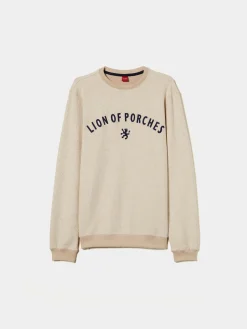 LION OF PORCHES Sweats^Sweatshirt de algodão com logotipo
