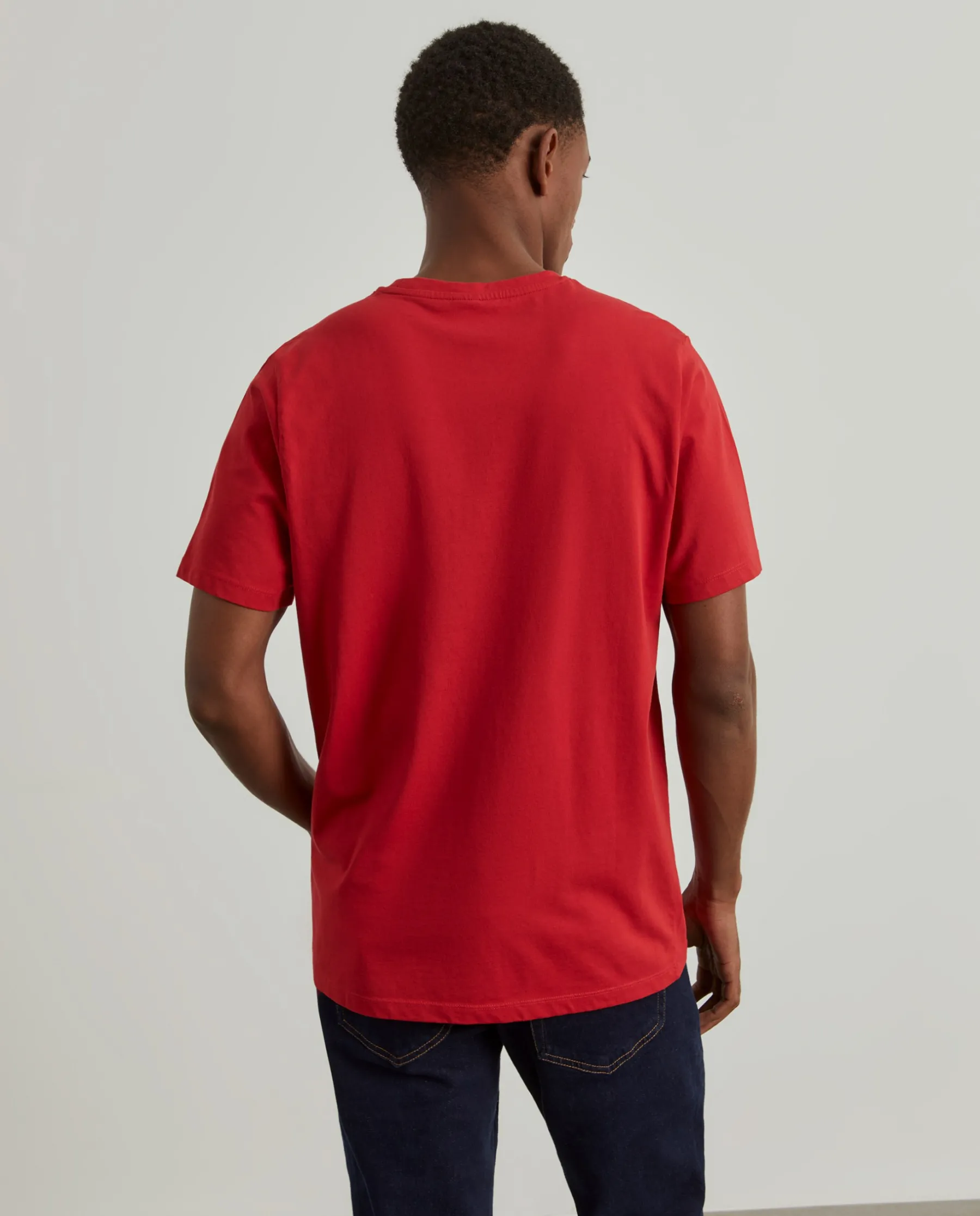 LION OF PORCHES T-Shirts^T-shirt básica de algodão