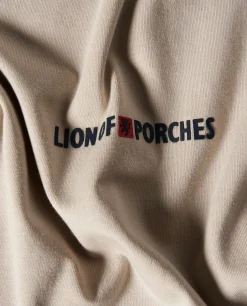 LION OF PORCHES T-Shirts^T-shirt básica de algodão