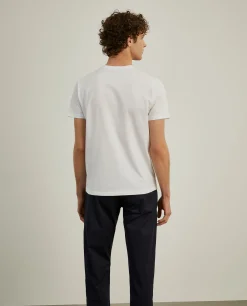 LION OF PORCHES T-Shirts^T-shirt com bolso em contraste