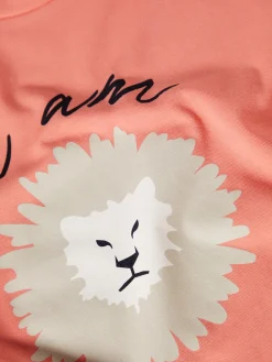 LION OF PORCHES T-Shirts^T-shirt com estampado de leão