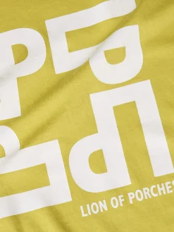 LION OF PORCHES T-Shirts^T-shirt com estampado em algodão