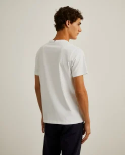 LION OF PORCHES T-Shirts^T-shirt de algodão