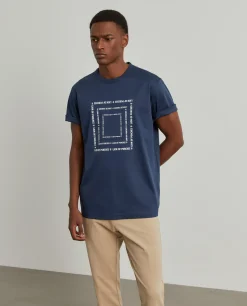 LION OF PORCHES T-Shirts^T-shirt de algodão com estampado