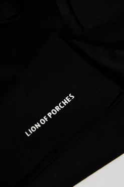 MULHER LION OF PORCHES T-Shirts^T-shirt de algodão decote em V