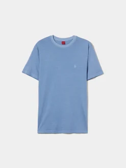 LION OF PORCHES T-Shirts^T-shirt de algodão garment dye