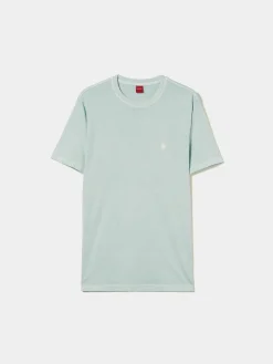LION OF PORCHES T-Shirts^T-shirt de algodão garment dye