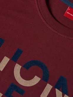 LION OF PORCHES T-Shirts^T-shirt de algodão