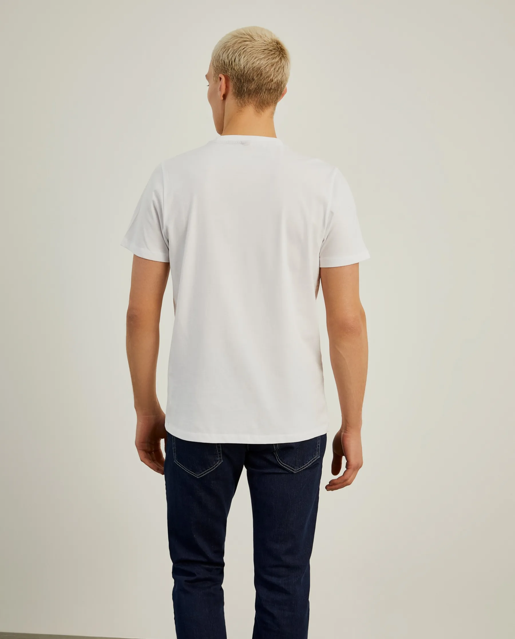 LION OF PORCHES T-Shirts^T-shirt de gola redonda 100% algodão