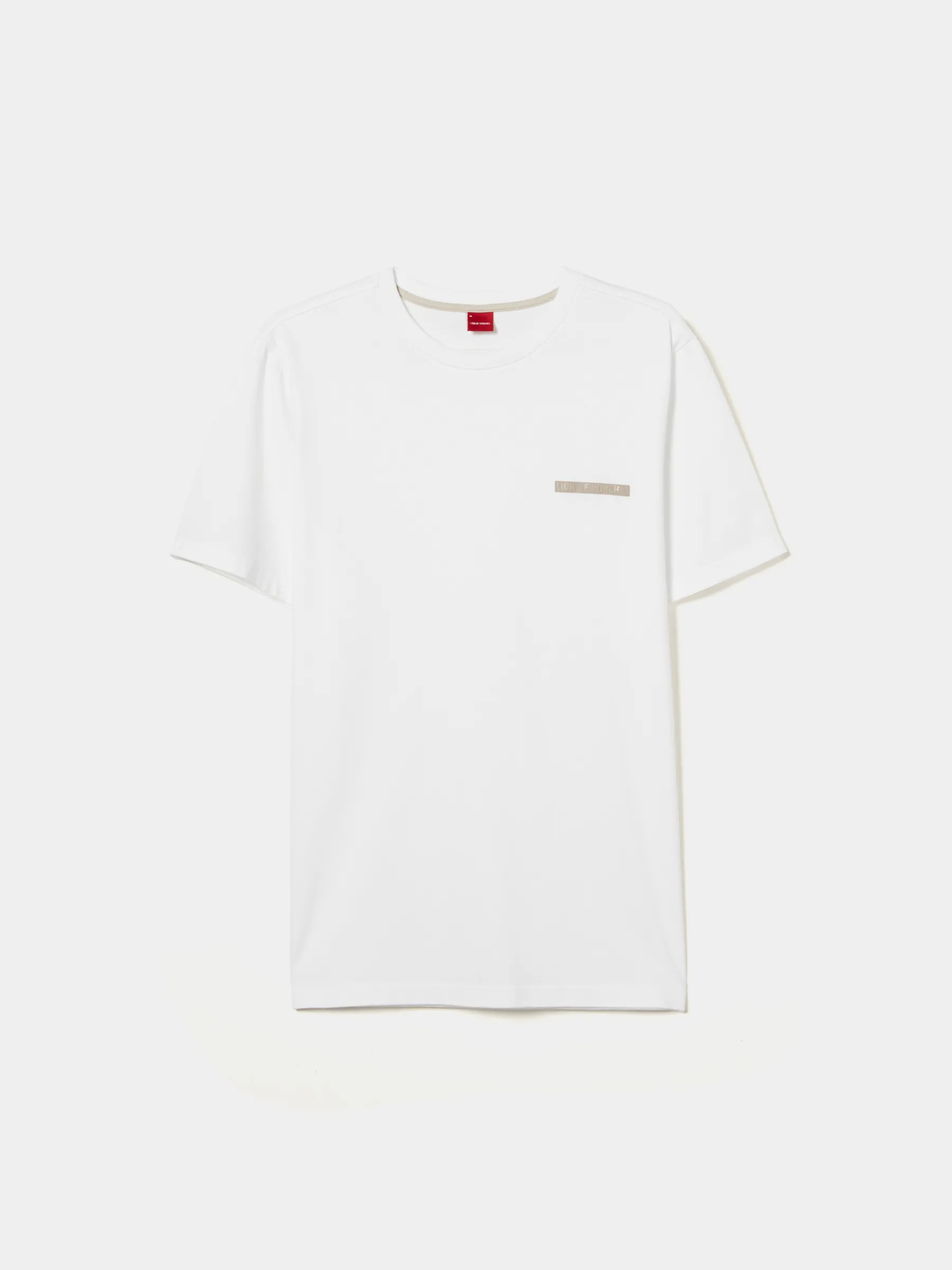 LION OF PORCHES T-Shirts^T-shirt de gola redonda 100% algodão