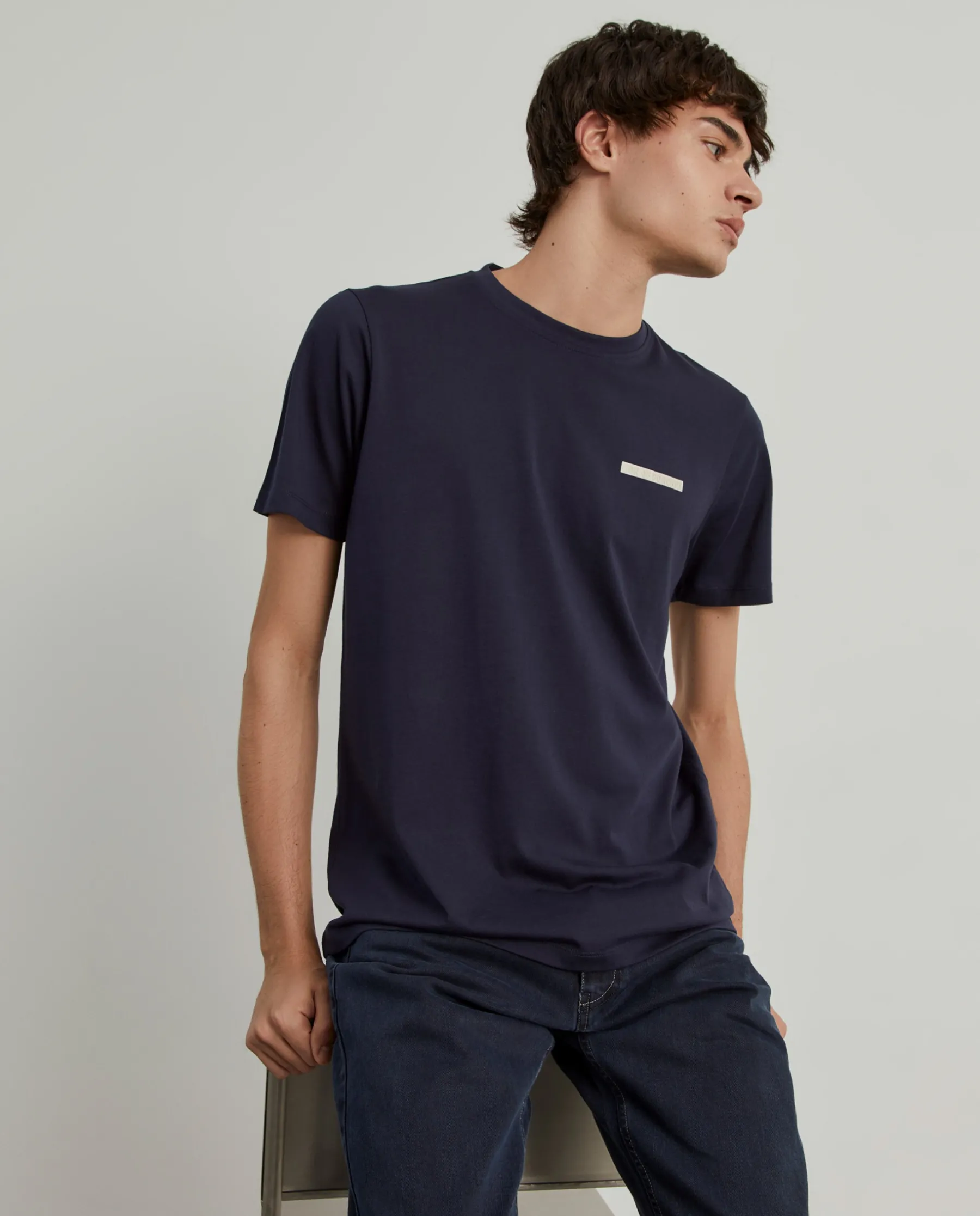 LION OF PORCHES T-Shirts^T-shirt de gola redonda 100% algodão