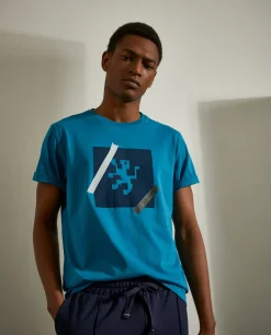 LION OF PORCHES T-Shirts^T-shirt manga curta