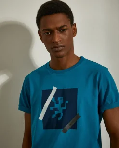 LION OF PORCHES T-Shirts^T-shirt manga curta