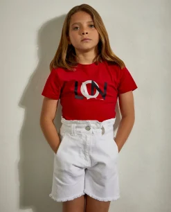 LION OF PORCHES T-Shirts^T-shirt manga curta
