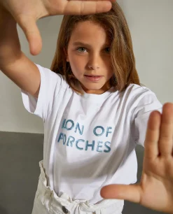 LION OF PORCHES T-Shirts^T-shirt manga curta