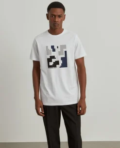 LION OF PORCHES T-Shirts^T-shirt manga curta com estampado