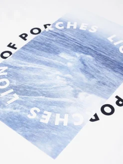 LION OF PORCHES T-Shirts^T-shirt manga curta com estampado