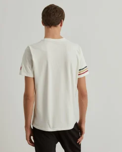 LION OF PORCHES T-Shirts^T-shirt masculina de algodão Lion x FDI